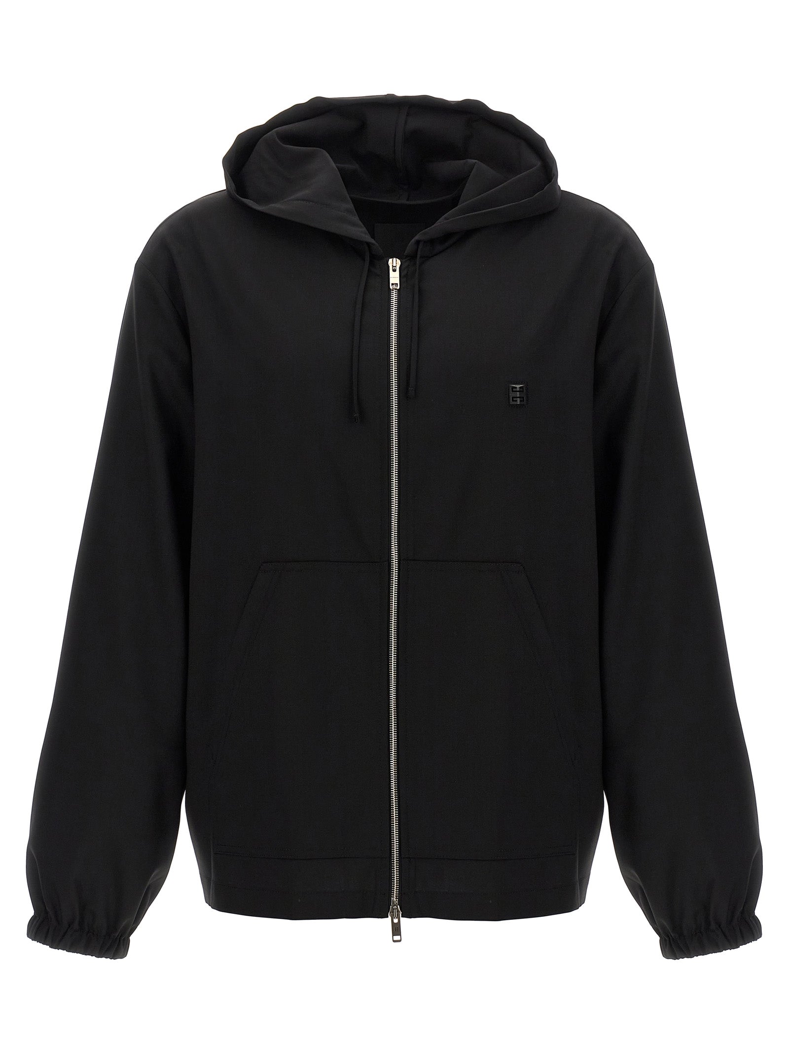 Virgin Wool Logo Hoodie