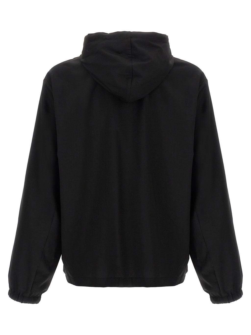 Virgin Wool Logo Hoodie
