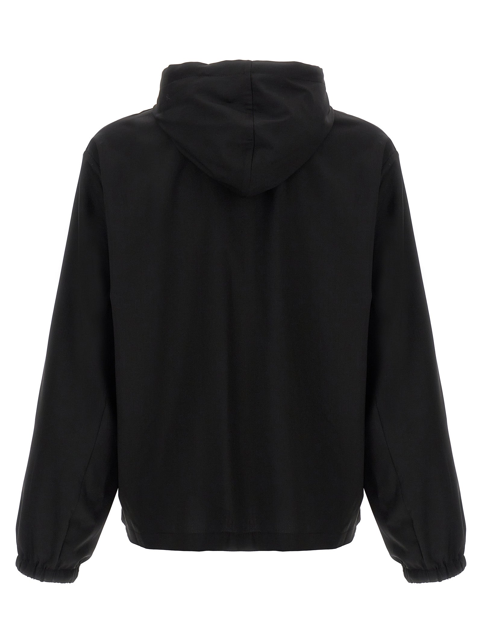 Virgin Wool Logo Hoodie