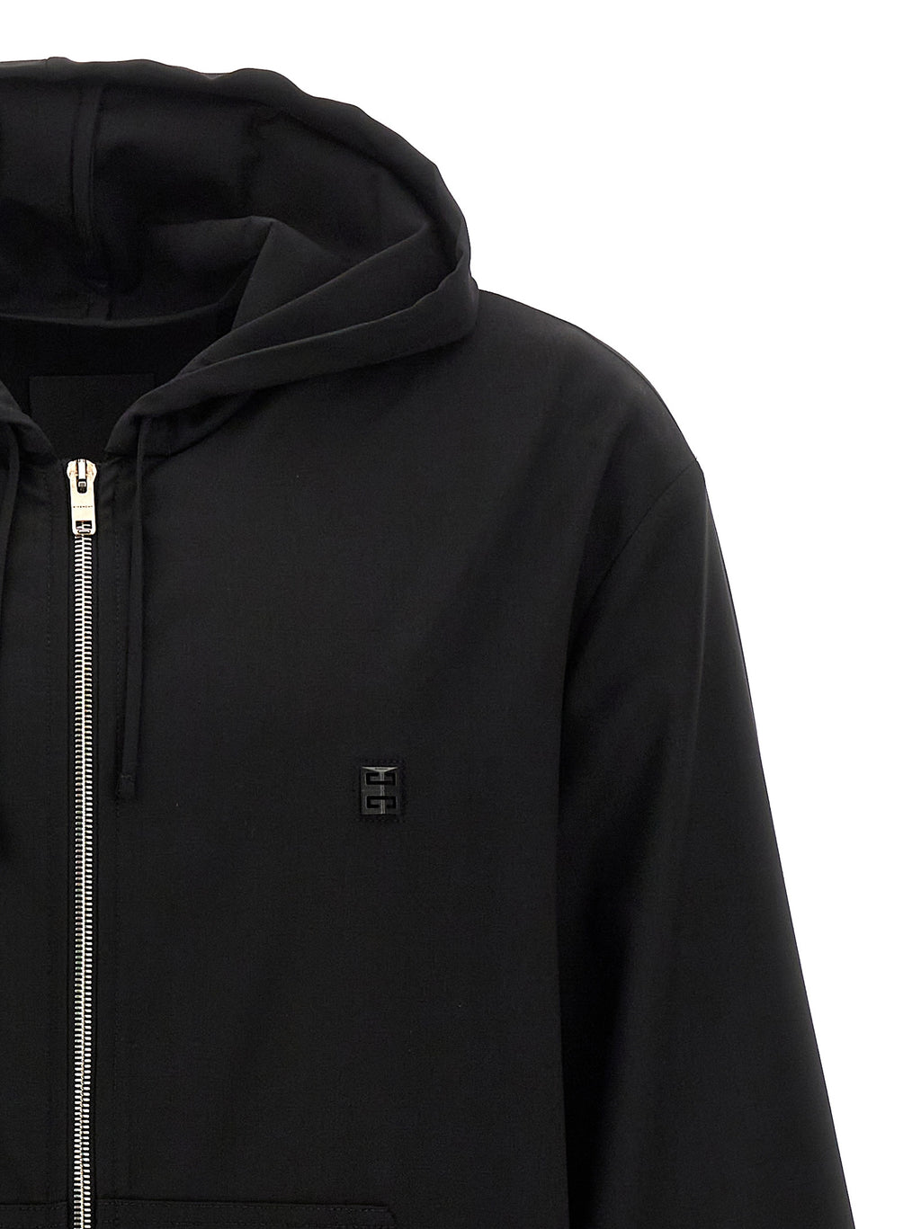 Virgin Wool Logo Hoodie