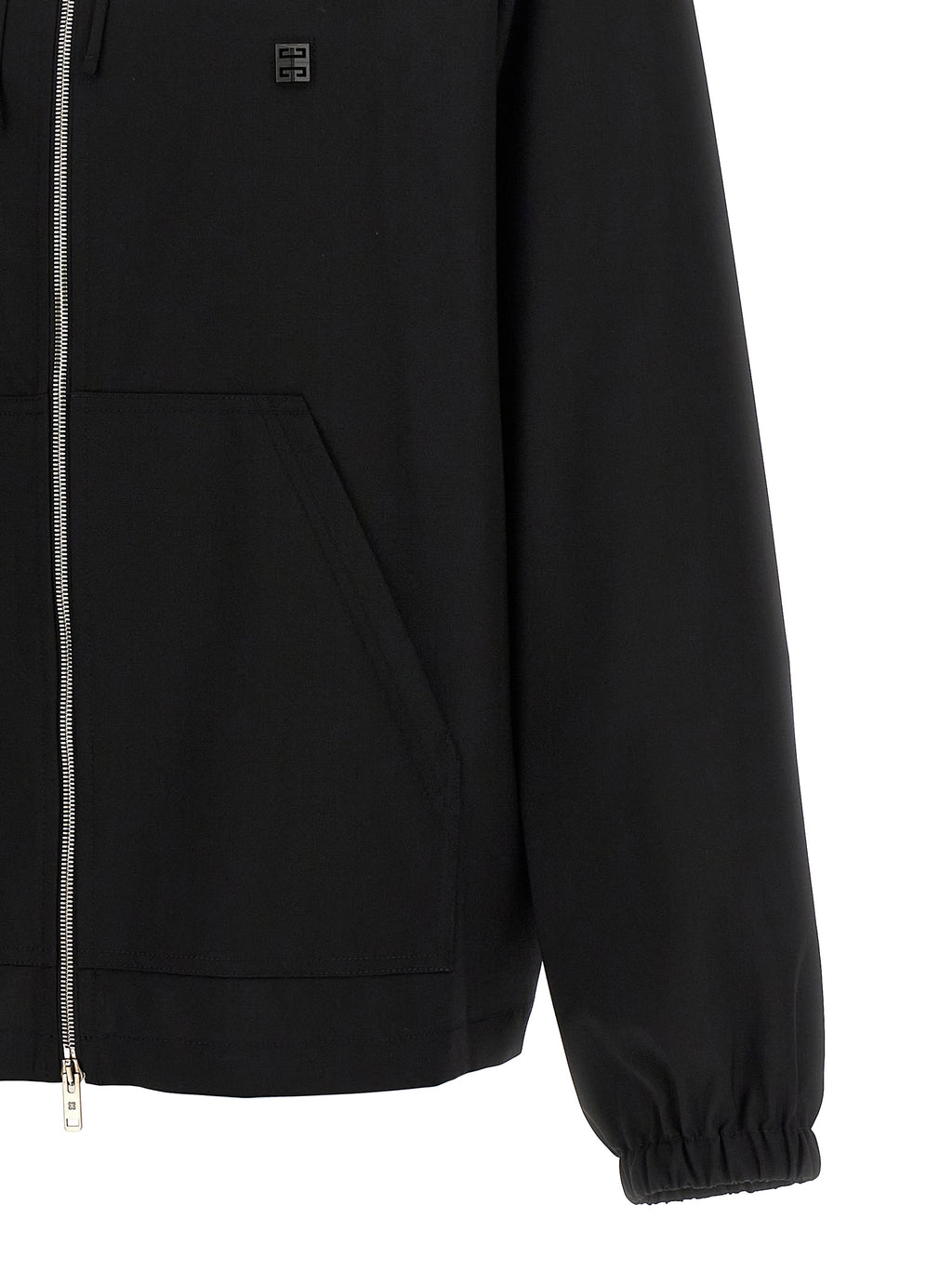 Virgin Wool Logo Hoodie
