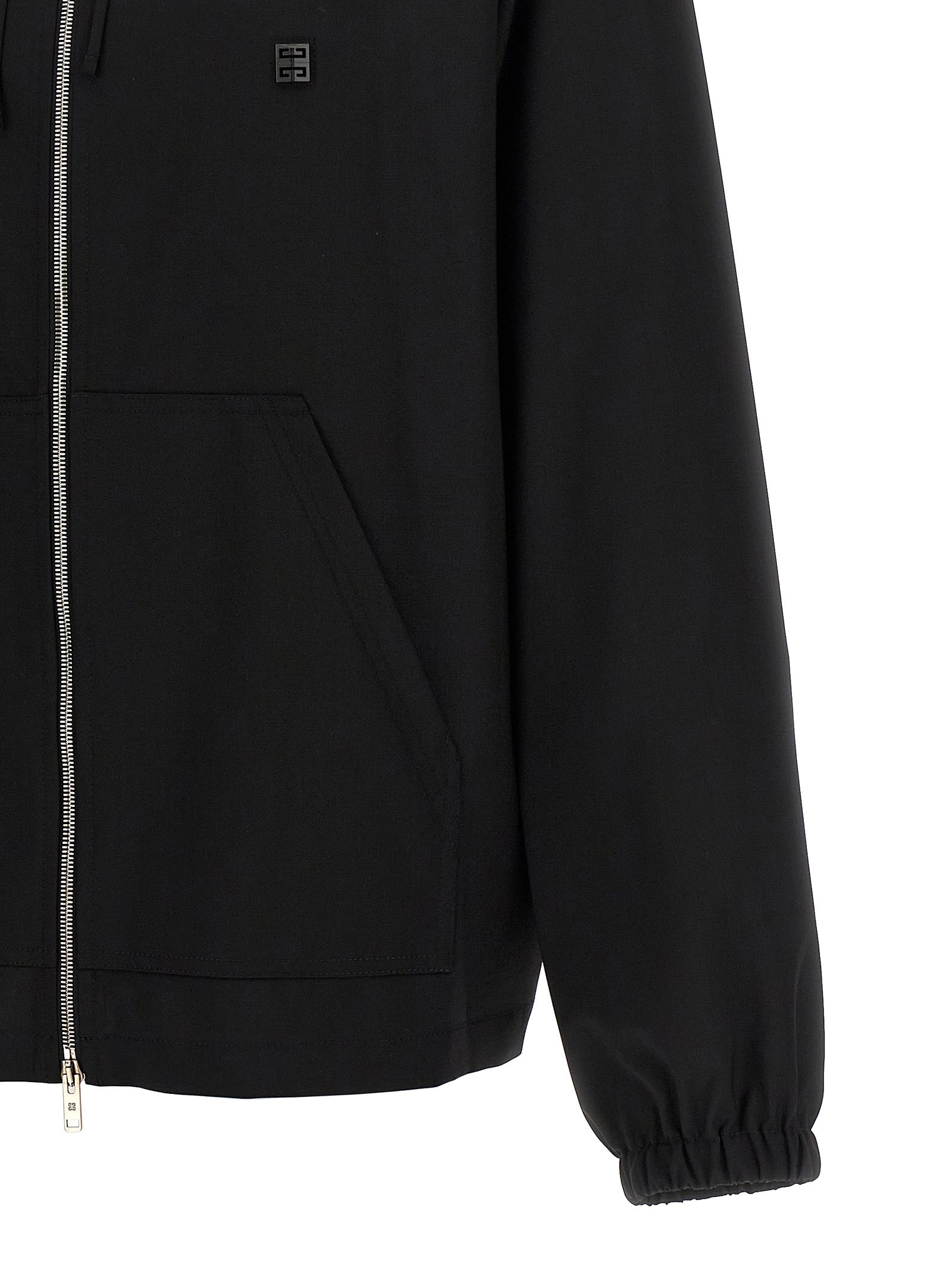 Virgin Wool Logo Hoodie