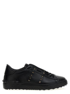 Calfskin Rockstud Untitled Sneakers