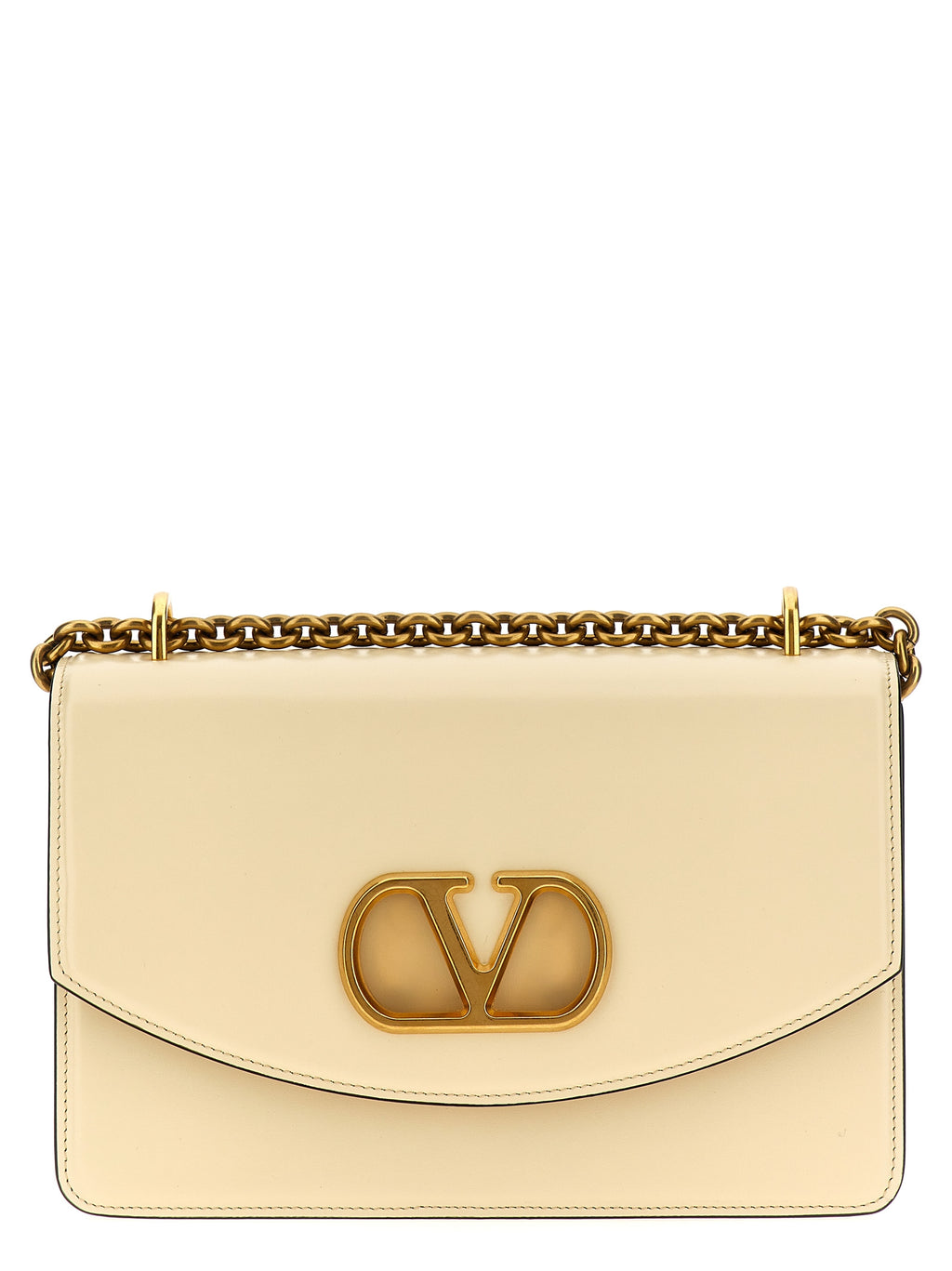 Calfskin Vain Shoulder Bag