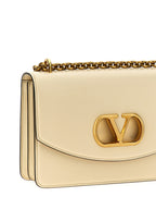Calfskin Vain Shoulder Bag