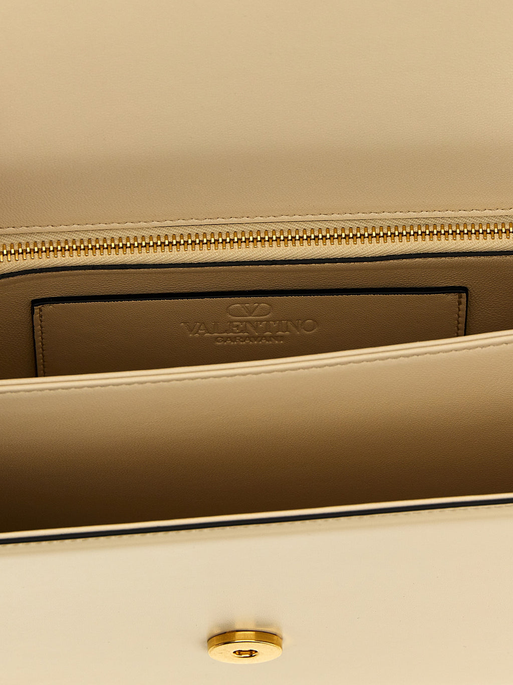 Calfskin Vain Shoulder Bag