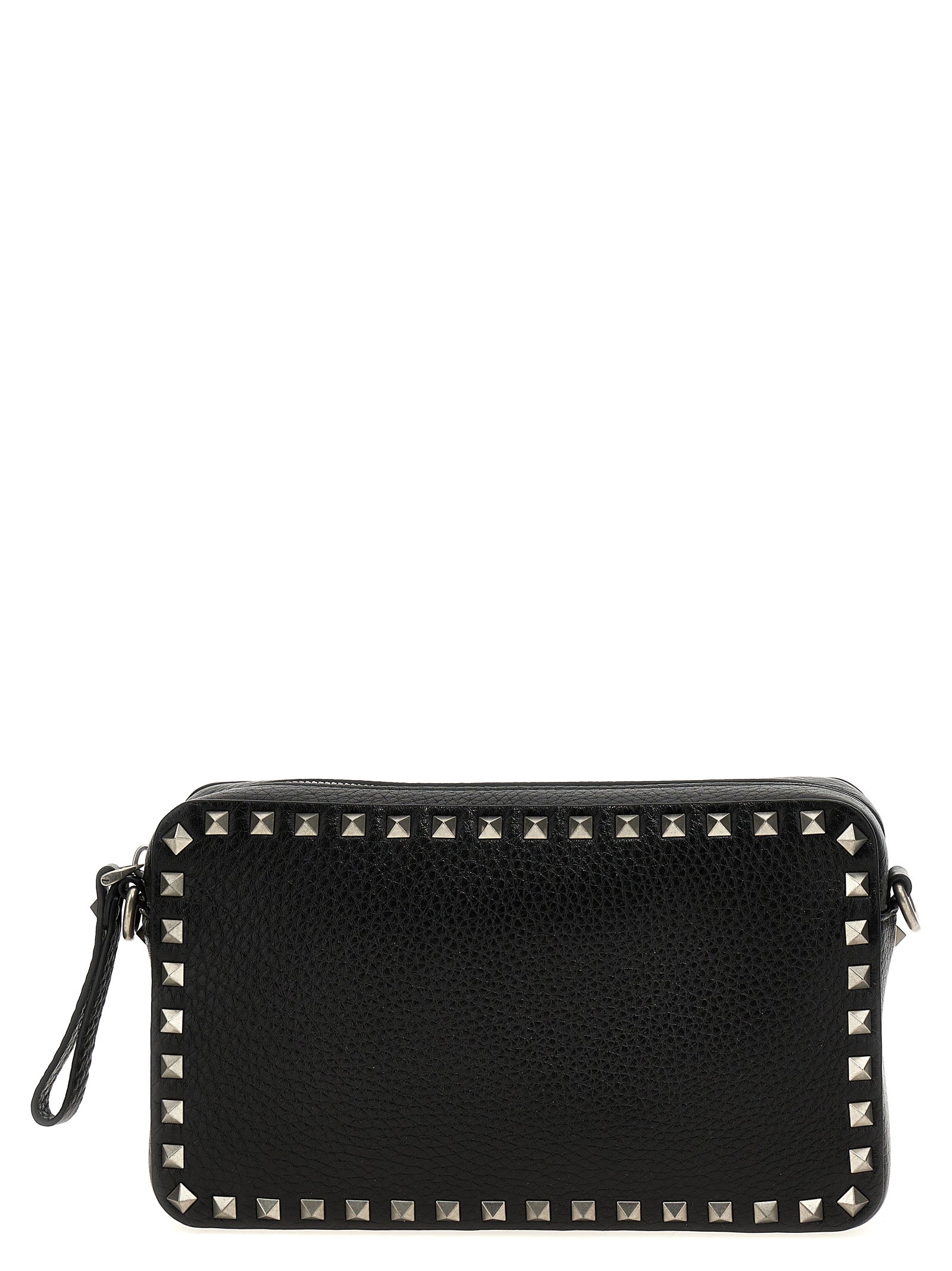 Calfskin Rockstud Crossbody Bag