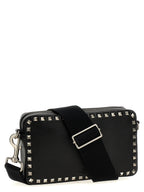 Calfskin Rockstud Crossbody Bag