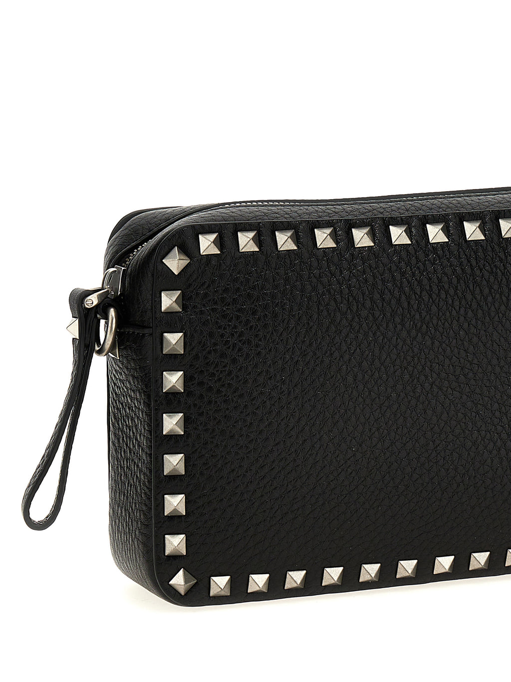 Calfskin Rockstud Crossbody Bag