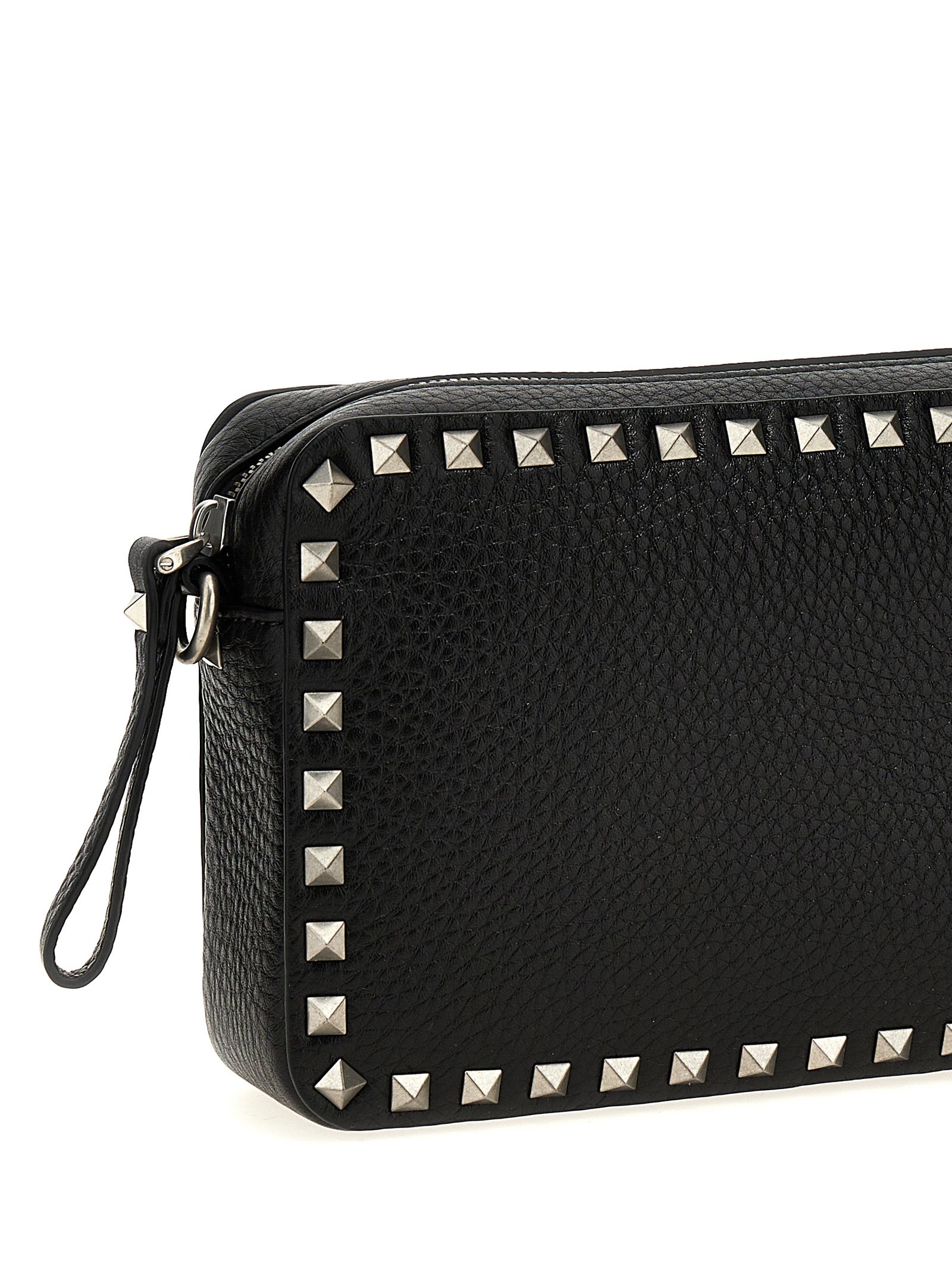 Calfskin Rockstud Crossbody Bag