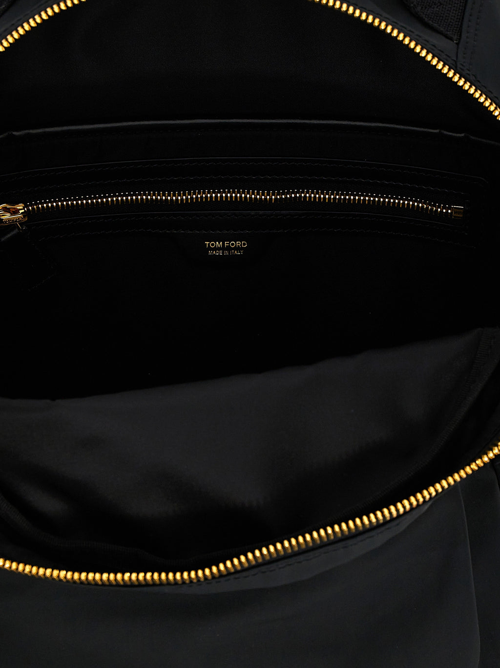 Recycled Nylon and Calf Leather Backpack