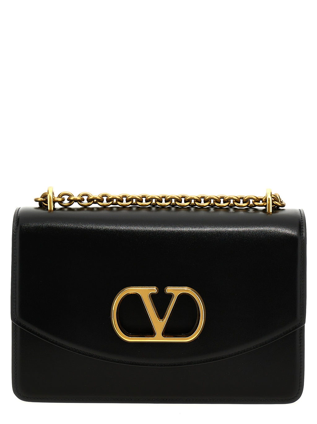 Calfskin Vain Shoulder Bag
