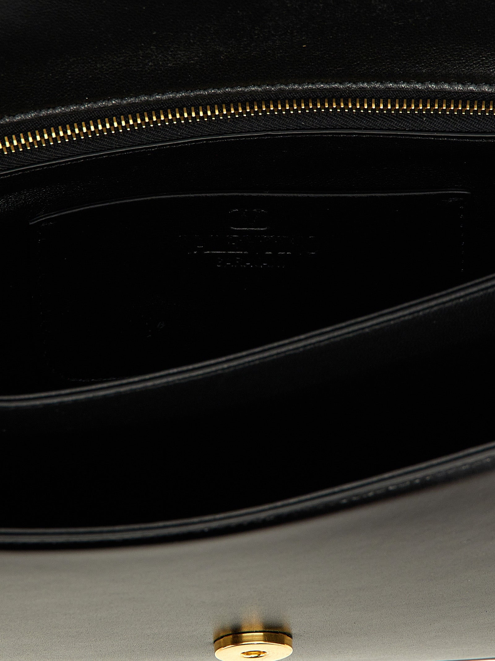 Calfskin Vain Shoulder Bag