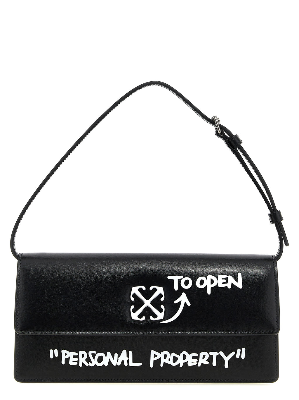 Bicolor Calfskin Jitney 1.0 Shoulder Bag