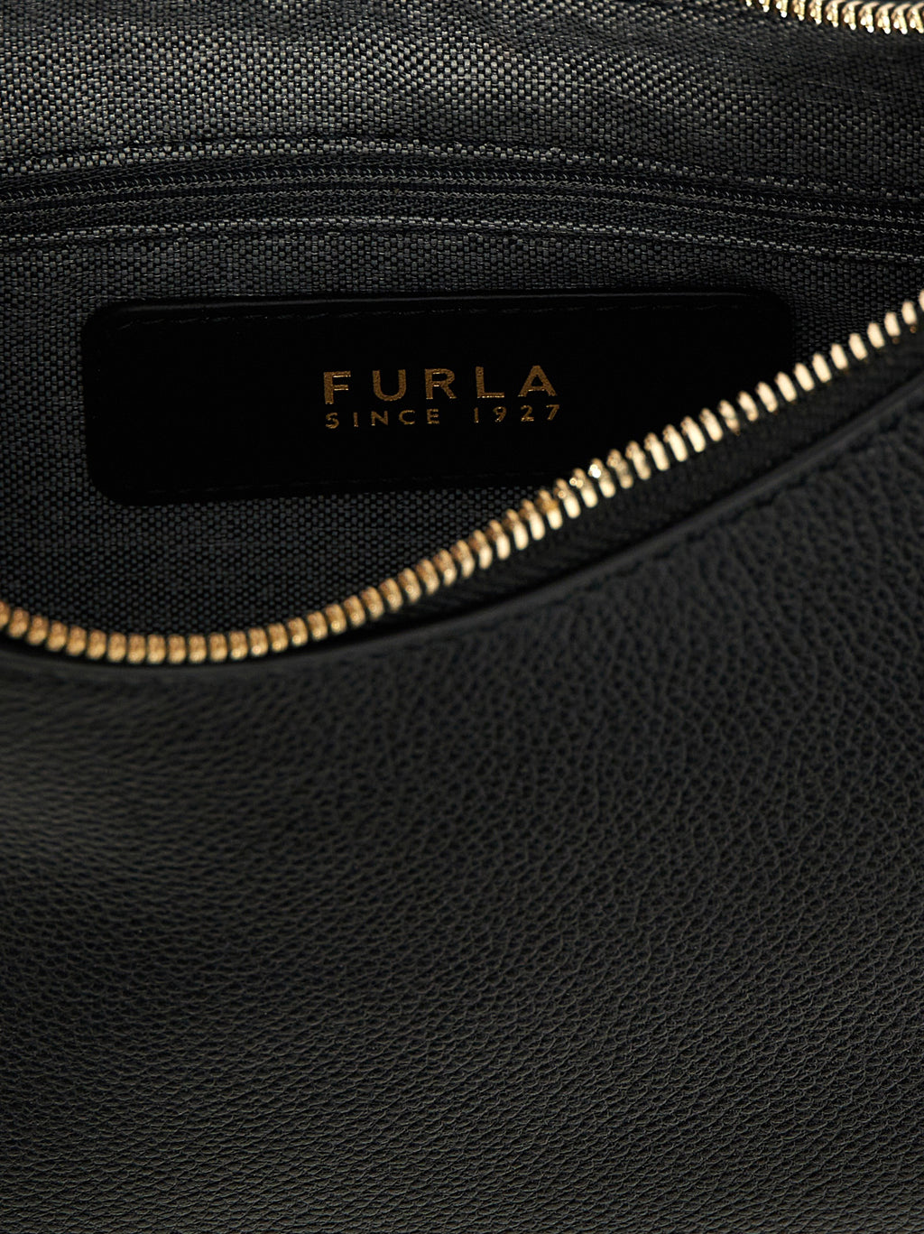 Hammered Leather Goccia Small Shoulder Bag