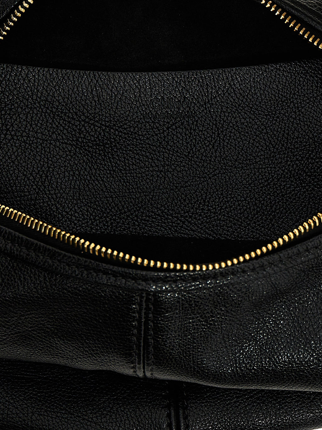 Black Calfskin Bracelet Hobo Piccola Handbag