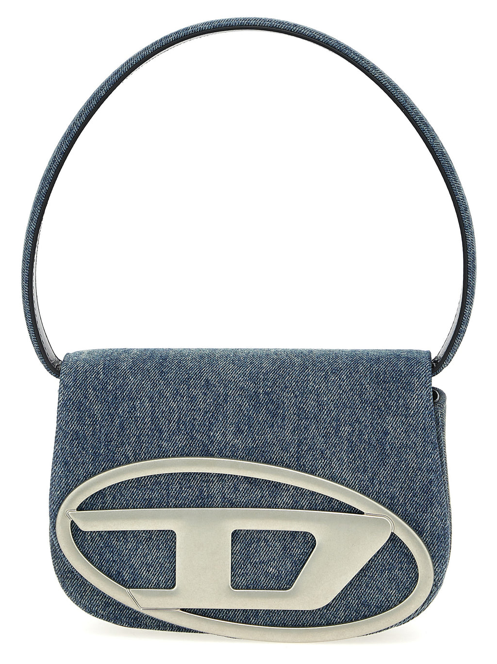 Blue Cotton Shoulder Bag