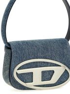 Blue Cotton Shoulder Bag