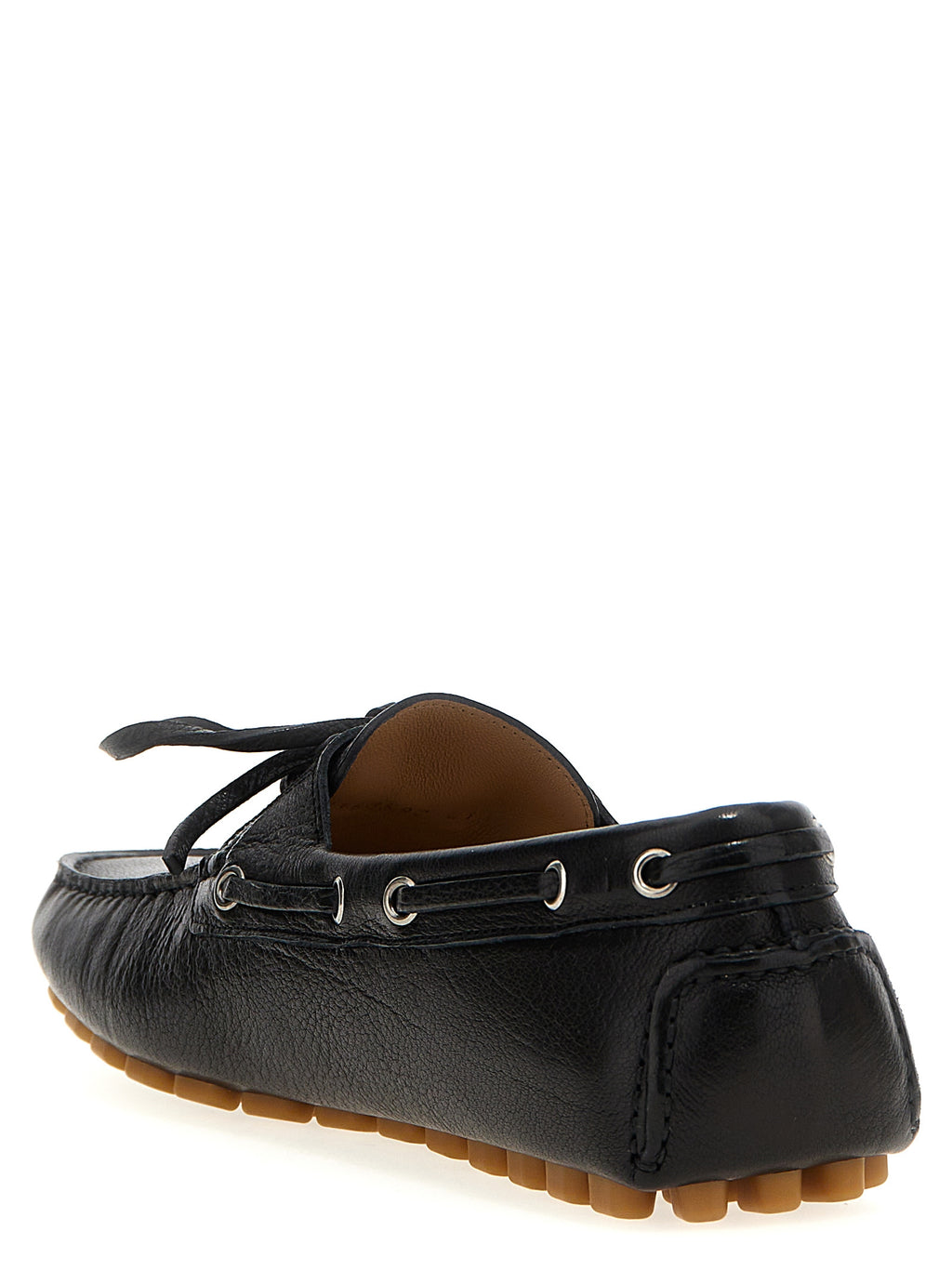 Buffalo Leather Driver Fastaway Loafers
