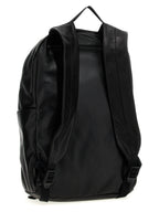 Bicolor Lamb Leather Backpack