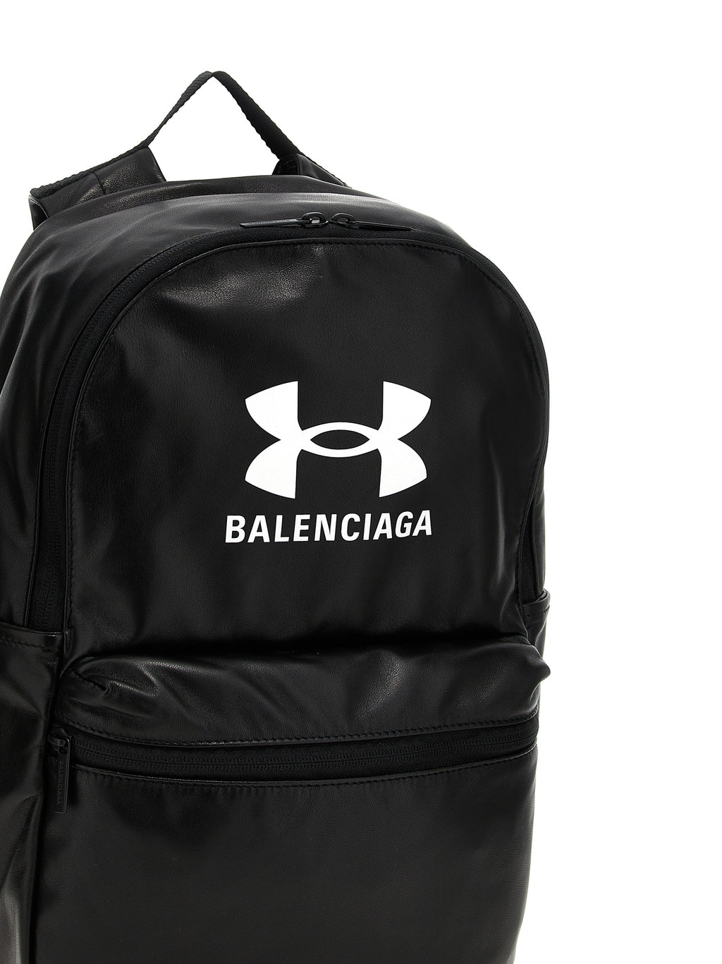 Bicolor Lamb Leather Backpack