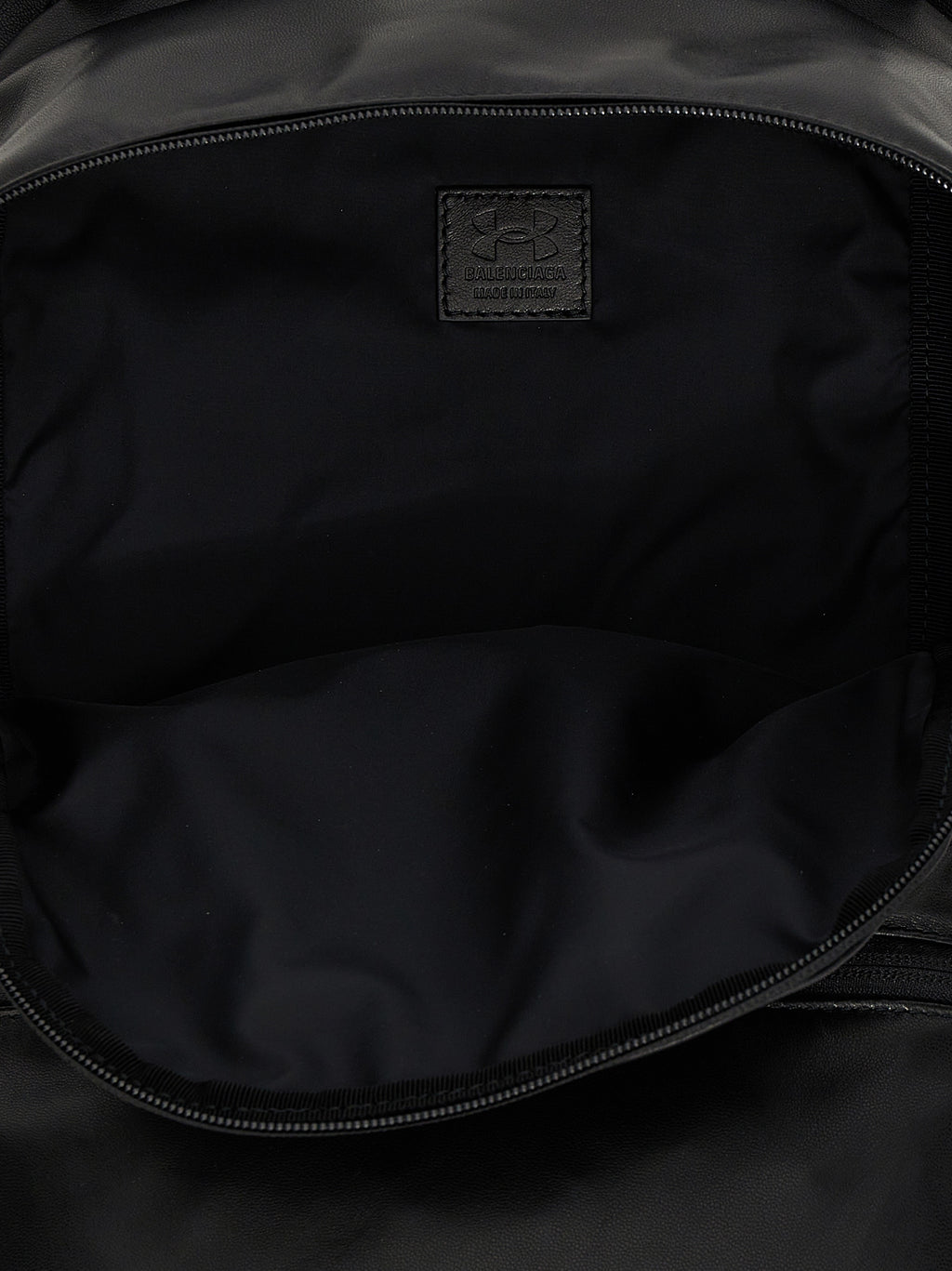 Bicolor Lamb Leather Backpack