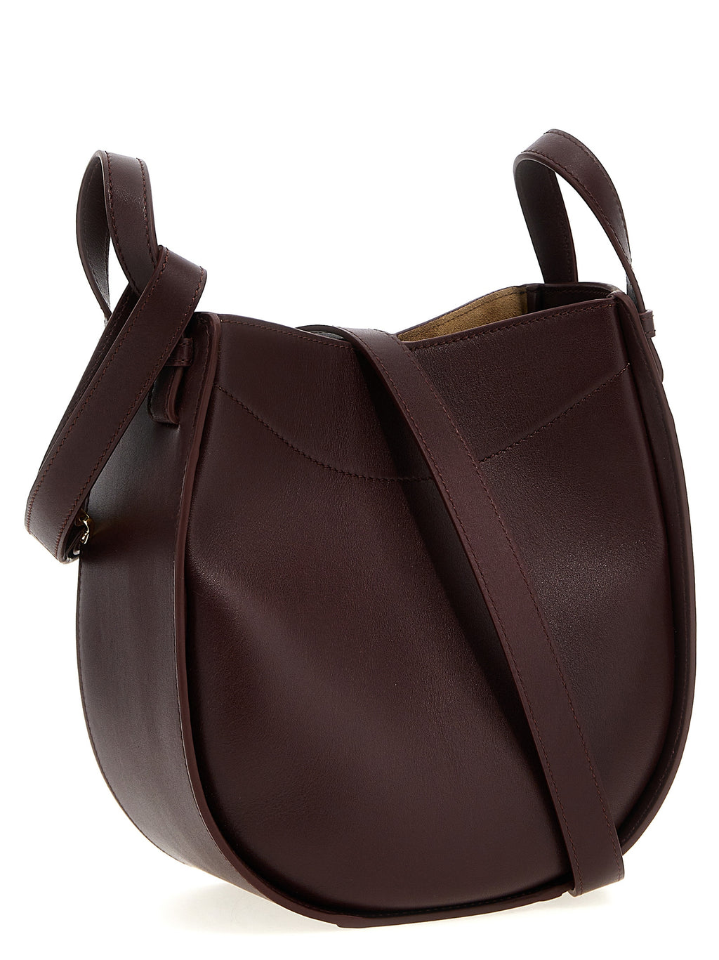 Calfskin Hammock Slice Crossbody Bag