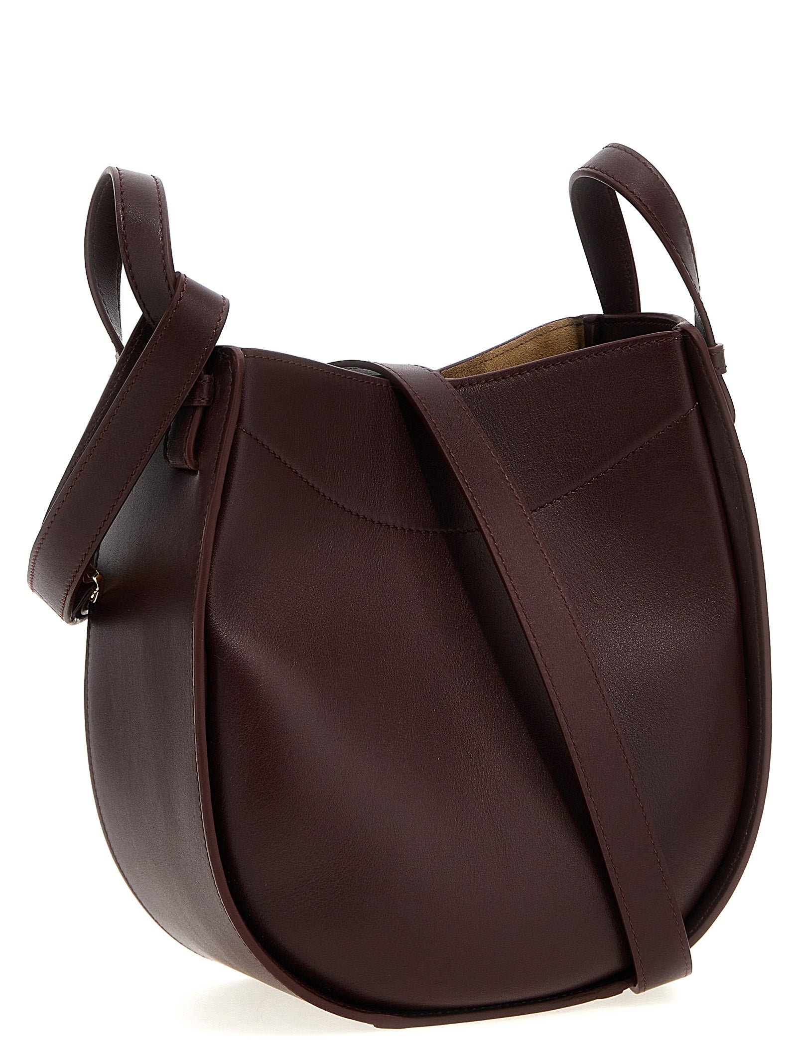 Calfskin Hammock Slice Crossbody Bag
