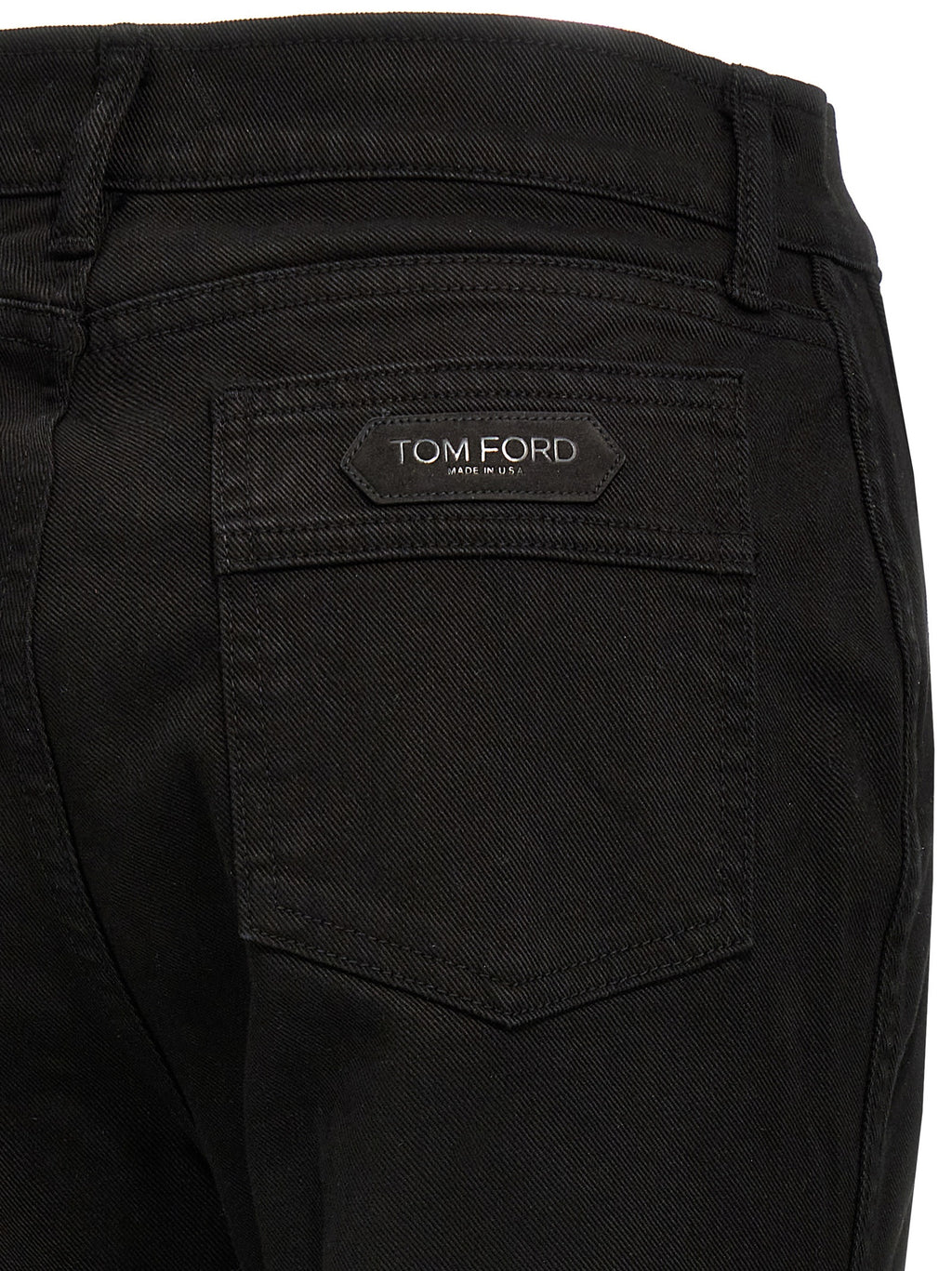 Cotton Stretch Wide Flare Jeans