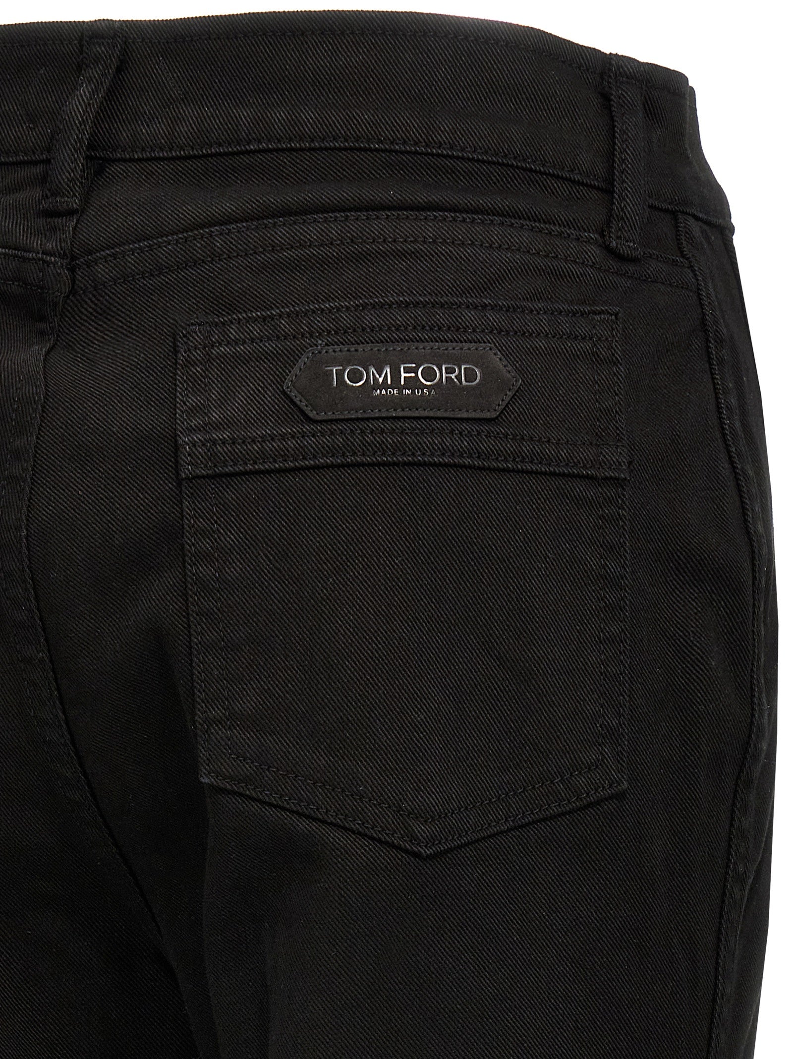 Cotton Stretch Wide Flare Jeans