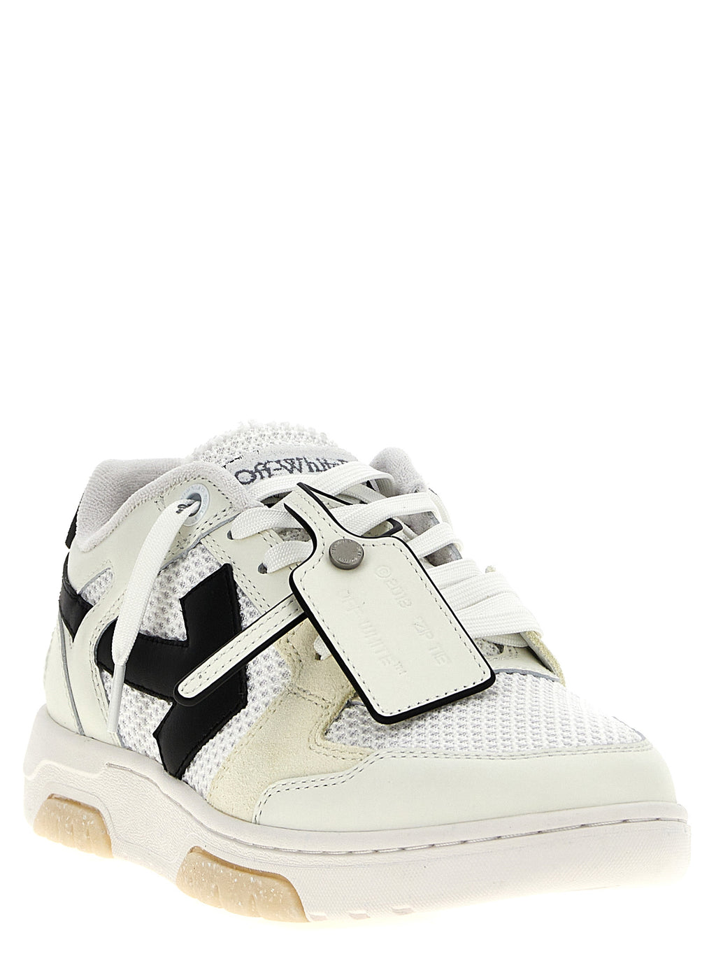 Bicolor Bovine Leather Slim Out Of Office Sneakers