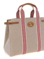 Multicolor Cotton Antibes Handbag