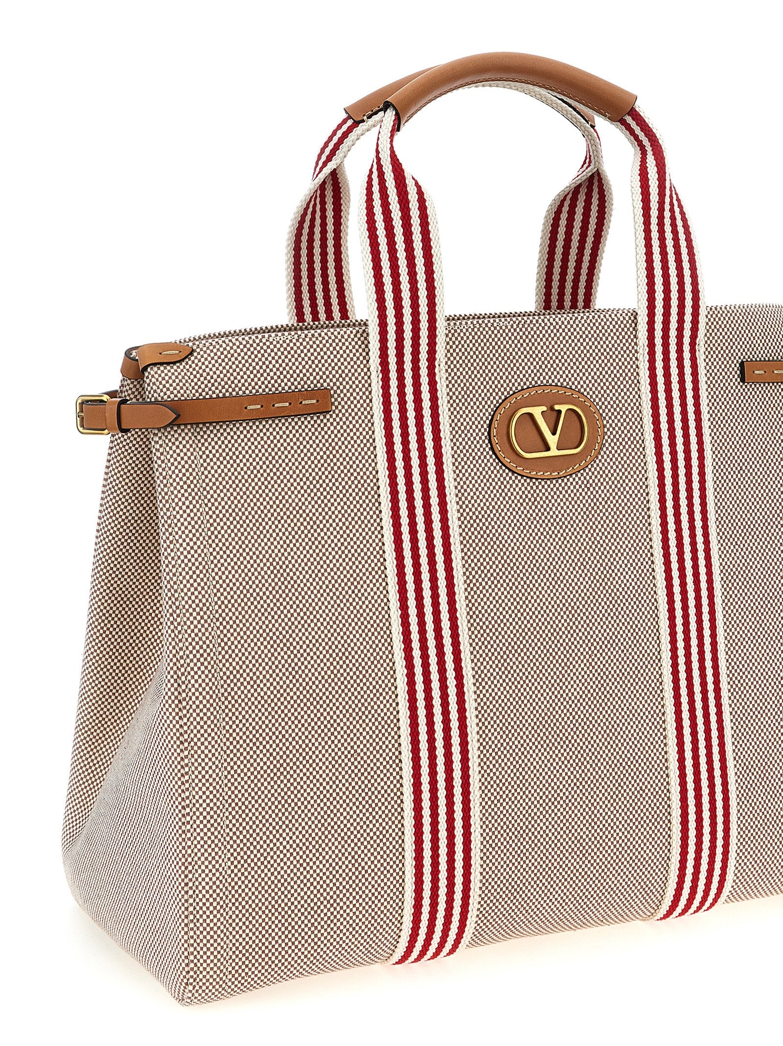 Multicolor Cotton Antibes Handbag