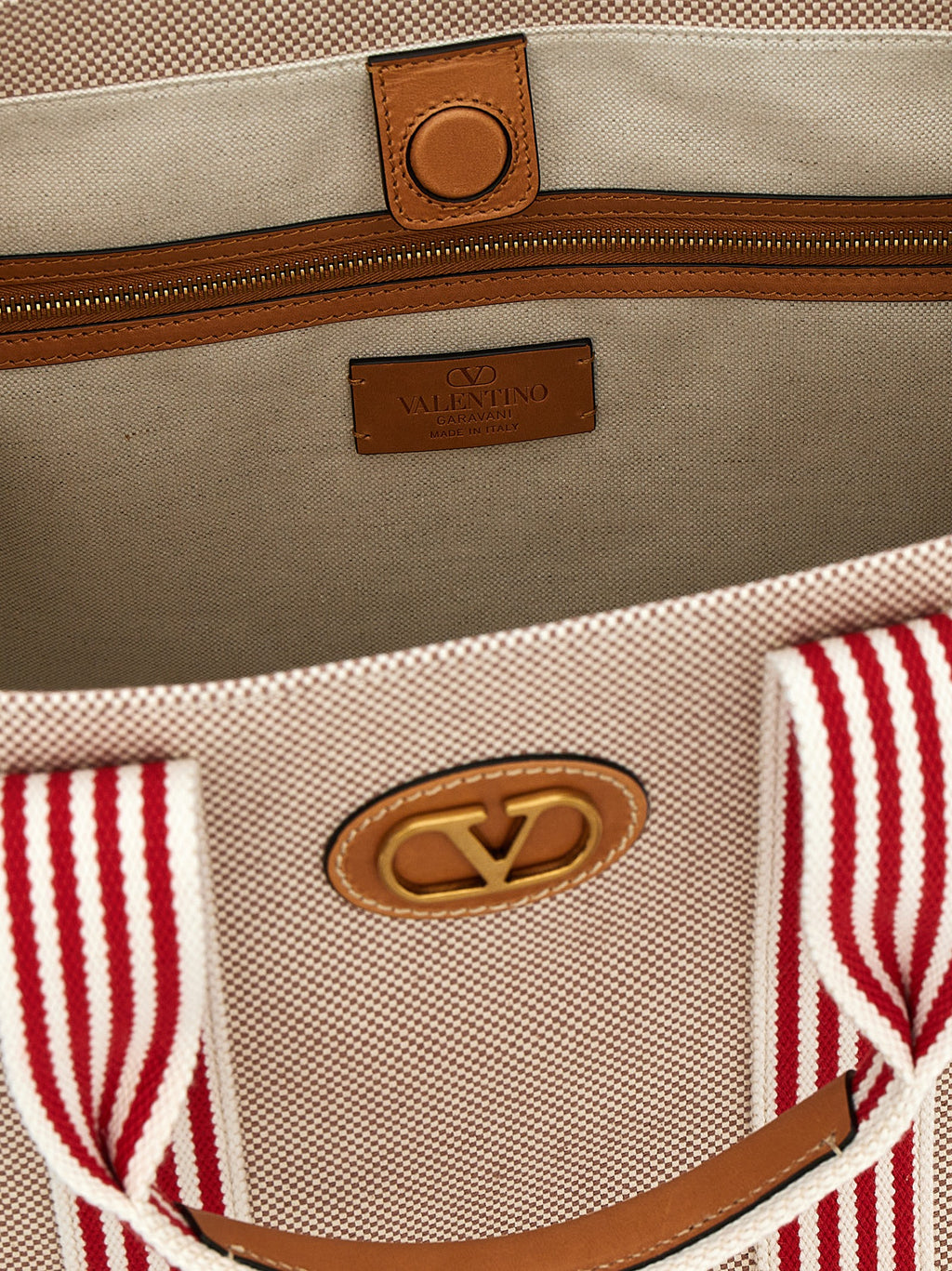 Multicolor Cotton Antibes Handbag