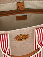 Multicolor Cotton Antibes Handbag
