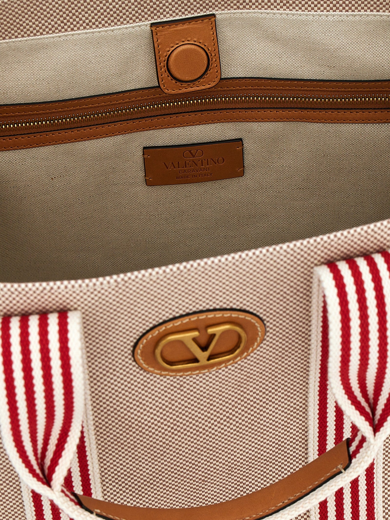 Multicolor Cotton Antibes Handbag