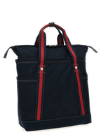 Large Blue Cotton Tote Bag