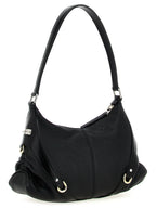 Black Lamb Leather Shoulder Bag