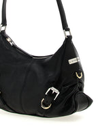 Black Lamb Leather Shoulder Bag