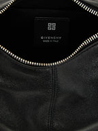 Black Lamb Leather Shoulder Bag