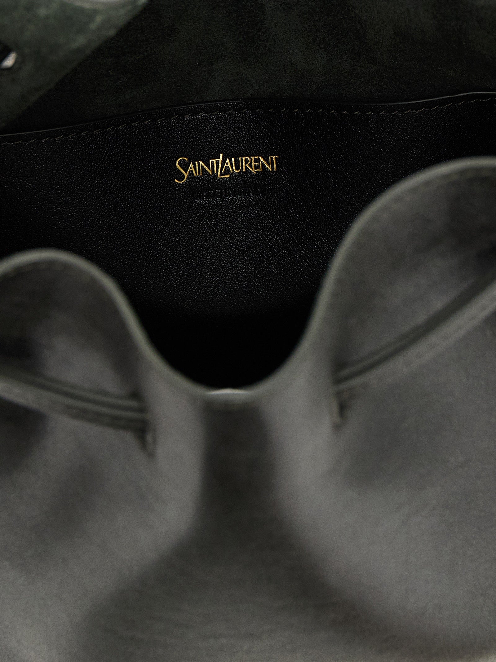 Large Calfskin Bucket Bag