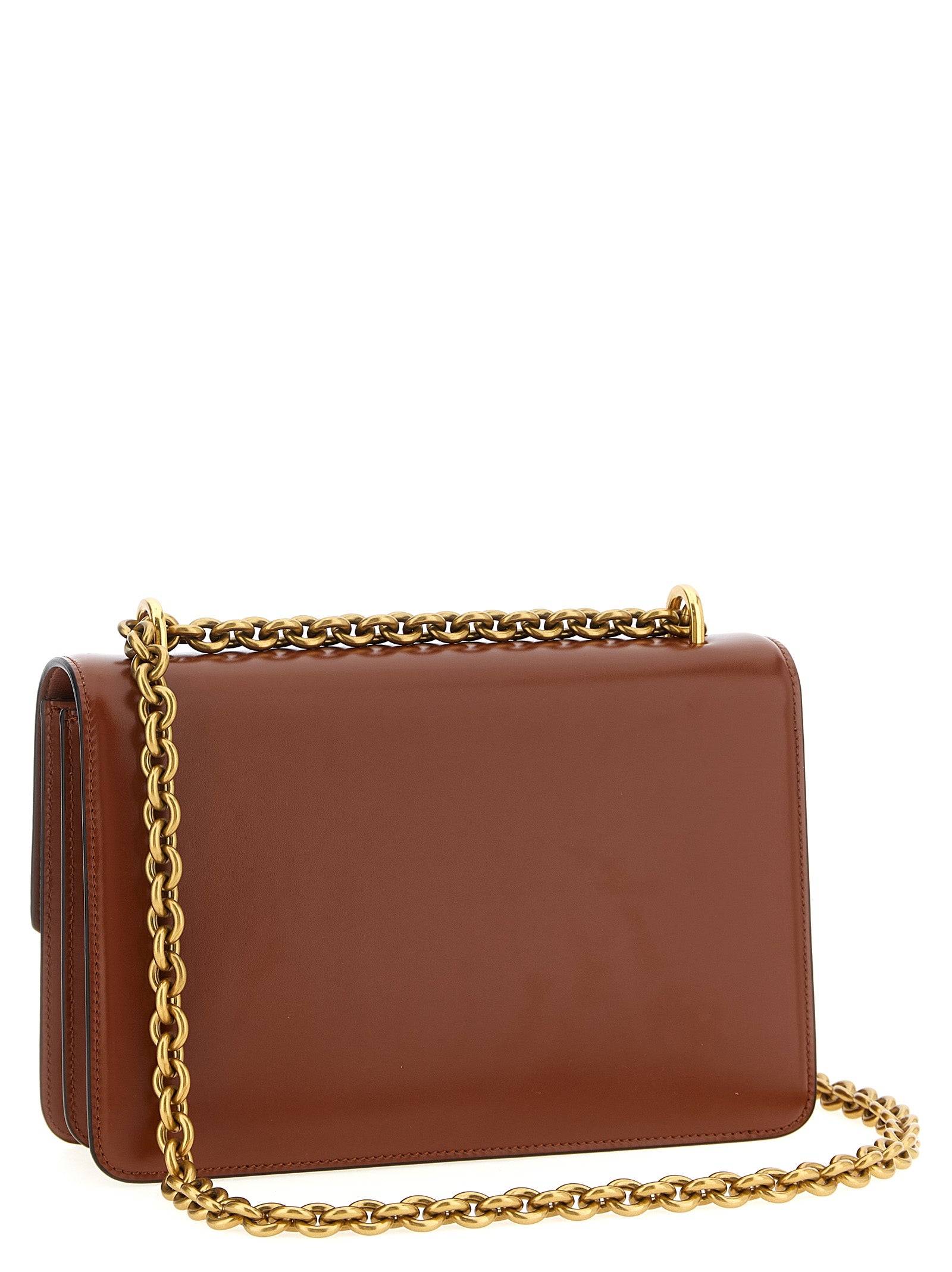 Calfskin Vain Shoulder Bag