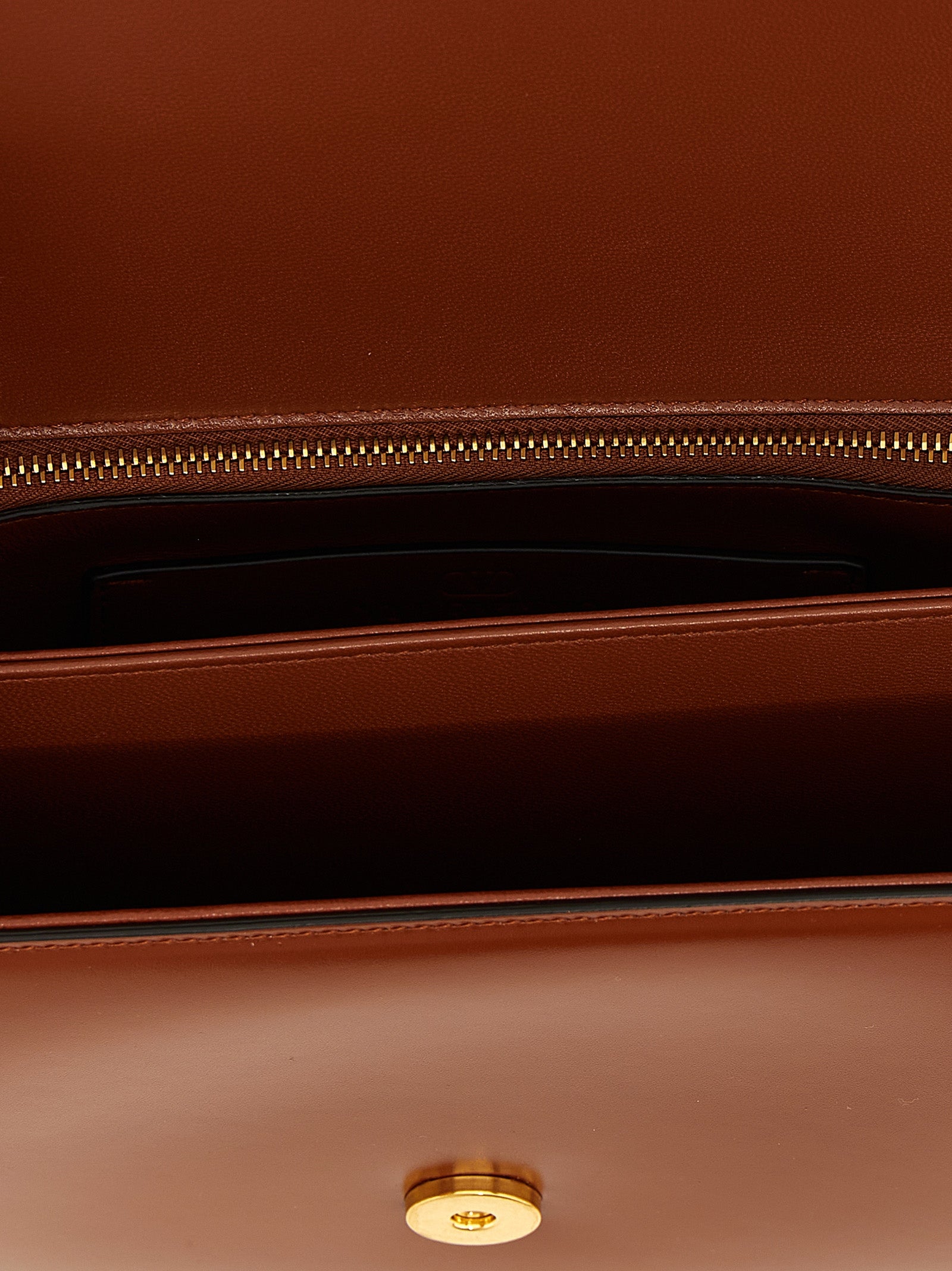 Calfskin Vain Shoulder Bag