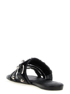 Lamb Leather Arena City Slides
