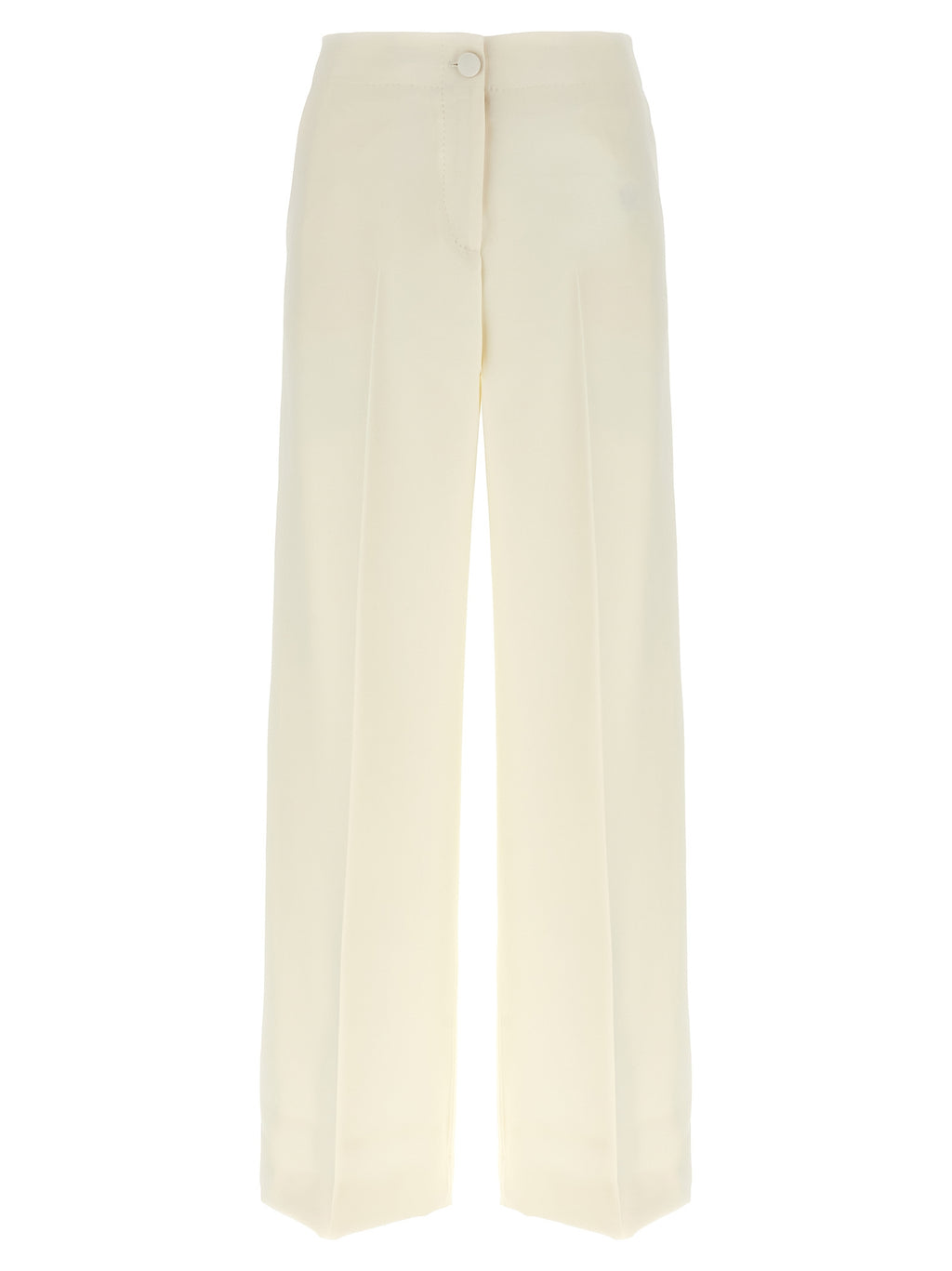 Camilla Wool & Silk Casual Trousers
