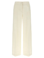 Camilla Wool & Silk Casual Trousers