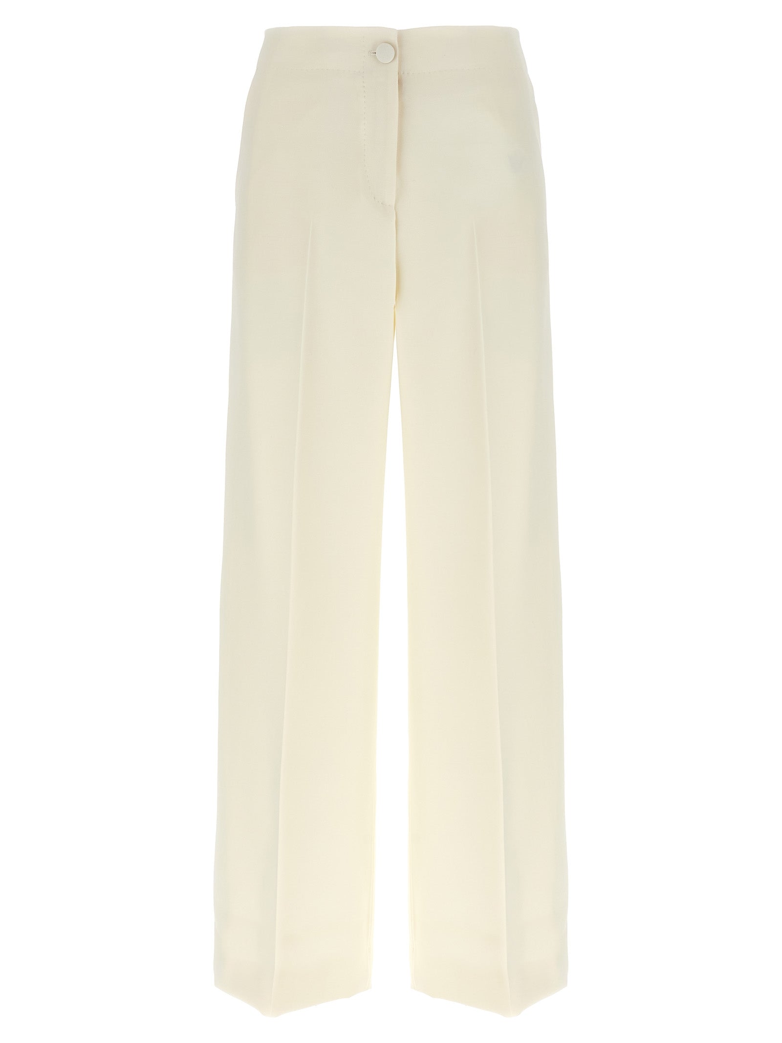 Camilla Wool & Silk Casual Trousers