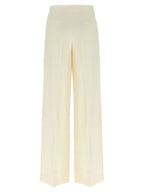 Camilla Wool & Silk Casual Trousers