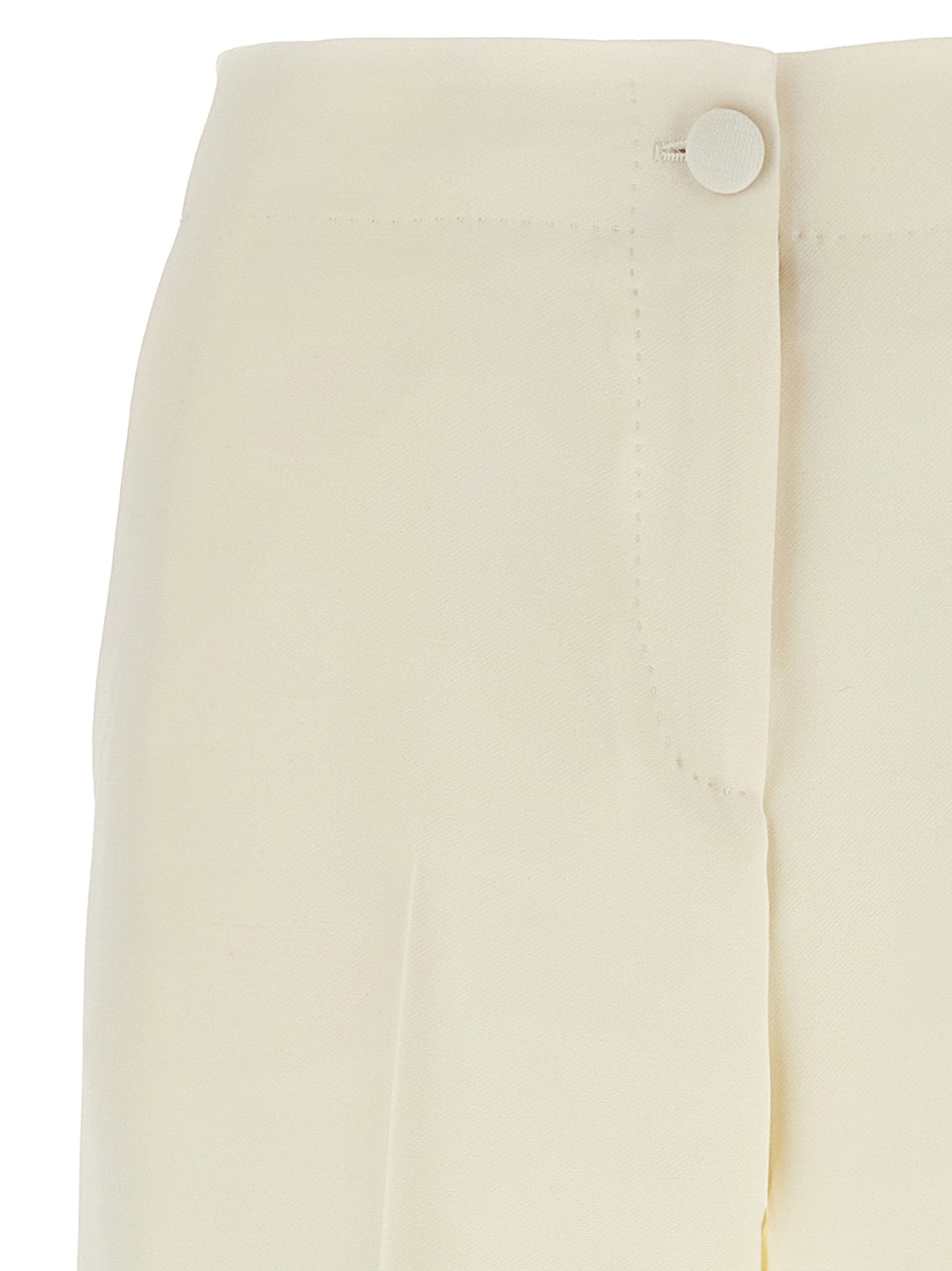 Camilla Wool & Silk Casual Trousers