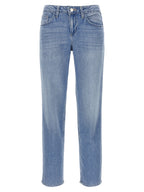 Cotton Nevia Straight-Leg Jeans